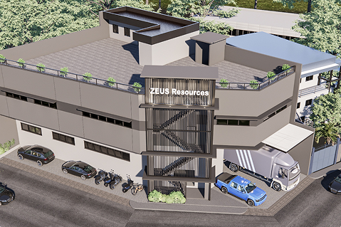 Zeus Health Manufacturing main building view